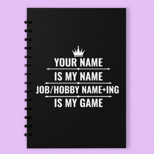 Persoonlijke Funny Job en Hobby Name Planner