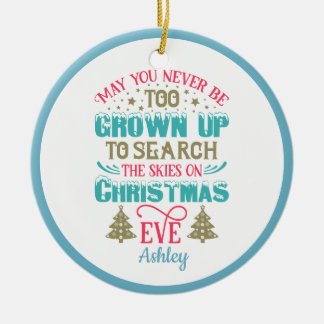 Persoonlijke Funny Kerstmis Keramisch Ornament