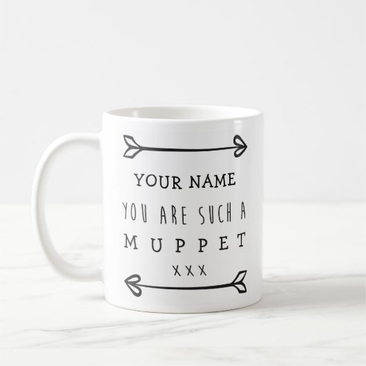 Persoonlijke Funny Mug - Muppet Koffiemok (Links)