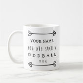Persoonlijke Funny Mug - Oddball Koffiemok (Links)