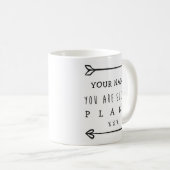 Persoonlijke Funny Mug - Plank Koffiemok (Voorkant rechts)