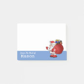 Persoonlijke Funny Santa met cadeautjes Post-it® Notes (Voorkant)