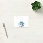 Persoonlijke Funny Shark Cartoon Post-it® Notes (Kantoor)