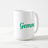 Persoonlijke "G" Kerstbrief Koffiemok (Voorkant rechts)