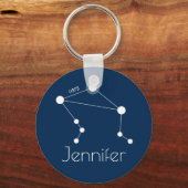 Persoonlijke gala zodiac constellatie sleutelhanger (Voorkant)