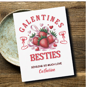Persoonlijke Galentine's Day Feestdagenkaart