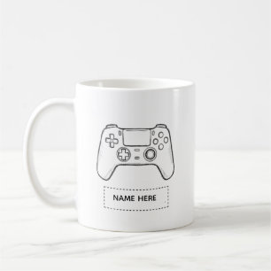 Persoonlijke Gamer Controller Minimalistische Sche Koffiemok
