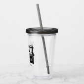 Persoonlijke garage acryl drinkbeker (Links)