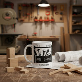 Persoonlijke garage koffiemok