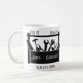 Persoonlijke garage koffiemok (Links)