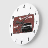 persoonlijke garage met Challenger Grote Klok (Hoek)