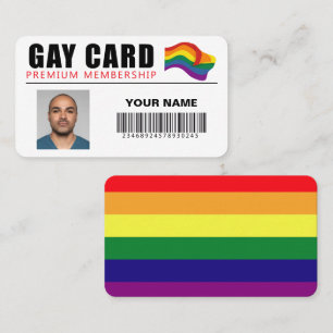 Persoonlijke Gay Kaart Grappig Cadeau Grap Gay Ide Visitekaartje