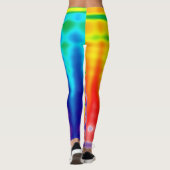 Persoonlijke Gay Pride Rainbow Love is Love Leggings (Achterkant)
