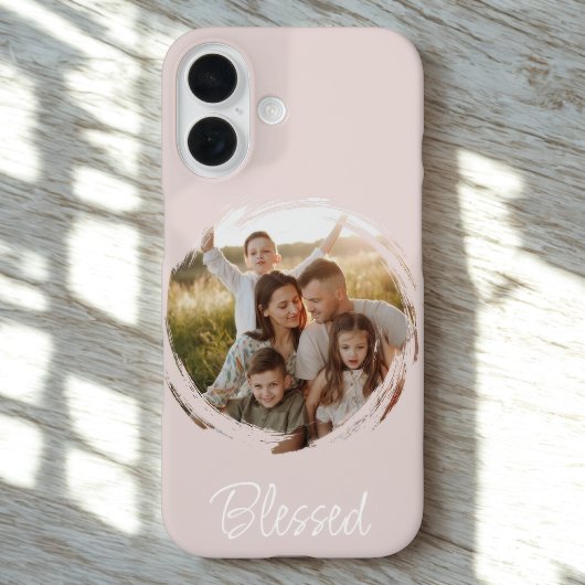 Persoonlijke Geblessed Foto Hoesje voor Telefoon