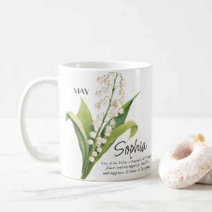 Persoonlijke Geboortemaand Mei Bloem Koffiemok