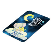 Persoonlijke geboortestaat elephant magnet magneet (Linkerzijde)