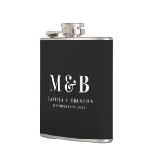 Persoonlijke Gebrandmerkte Initialen Trouwcadeaus Heupfles (Links)