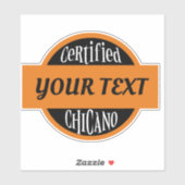 Persoonlijke Gecertificeerde Chicano Autodecal Sti Sticker (Vel)