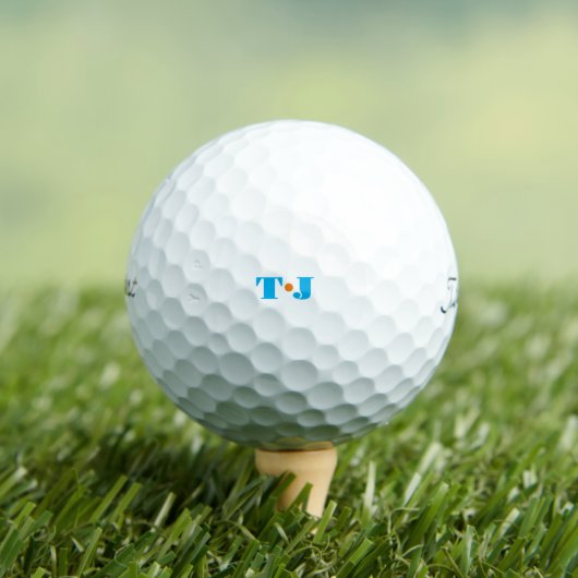 Persoonlijke gegraveerde golfballen met initiaal (Insitu Shirt)
