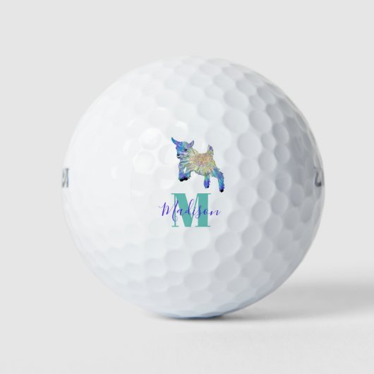 Persoonlijke Geit die Springt Golfballen (Voorkant)