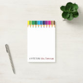 Persoonlijke gekleurde potlood Post-it-notities vo Post-it® Notes (Kantoor)