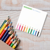 Persoonlijke gekleurde potlood Post-it-notities vo Post-it® Notes
