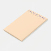 Persoonlijke gekleurde stippen Post-it-notities vo Post-it® Notes (Schuin)