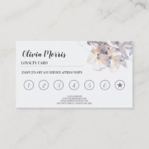 Persoonlijke gelaatste Loyalty-kaart 