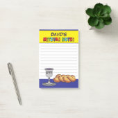 Persoonlijke Gele Kiddish Mitzvah Post-it® Notes (Kantoor)