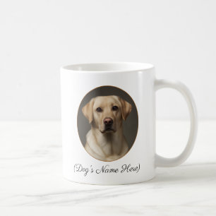 Persoonlijke Gele Labrador naast mij Koffiemok