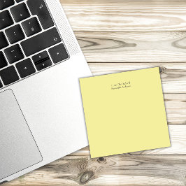Persoonlijke Gele Post-It Notities Post-it® Notes
