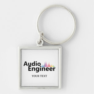 Persoonlijke Geluidstechnicus Audio-engineering Sleutelhanger