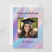 Persoonlijke Gelukkige Match-dag 2025 Residency Do Kaart (Achterkant)