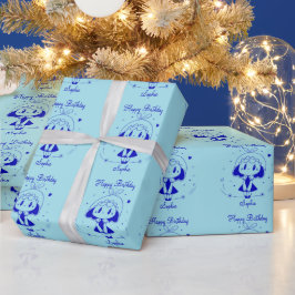 Persoonlijke Gelukkige Verjaardag  Cadeaupapier