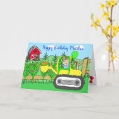 Persoonlijke Gelukkige Verjaardag Kleine Jongen Kaart (Gele Bloem)