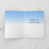 Persoonlijke Gelukkige Verjaardag Retro Wijn Humor Kaart (Binnen)