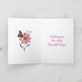 Persoonlijke Gelukkige Verjaardag voor Niece Schat Kaart (Binnen)