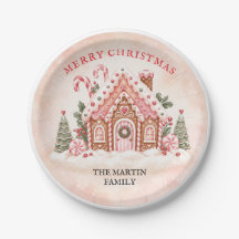 Persoonlijke Gemberkoekhuis Familie Kerstmis