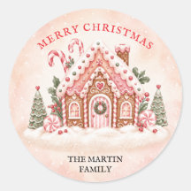 Persoonlijke Gemberkoekhuis Familie Kerstmis