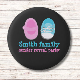 persoonlijke gender-openbaring, gender-openbaring ronde button 3,2 cm