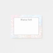 Persoonlijke Geometrische  Post-it® Notes (Voorkant)