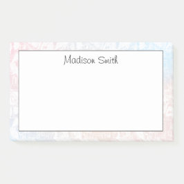Persoonlijke geometrische post-it® notes