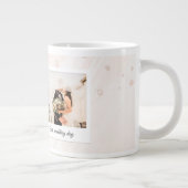 Persoonlijke Gepersonaliseerd bruiloft foto Grote Koffiekop (Rechts)