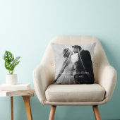Persoonlijke Gepersonaliseerd bruiloft foto Kussen (Stoel)