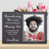 Persoonlijke gepersonaliseerde herdenking Keepomwi Fotoplaat