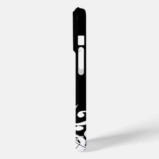 Persoonlijke gepersonaliseerde muzieknoten en pian Case-Mate iPhone case (Achterkant / Links)