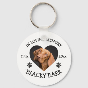 Persoonlijke gepersonaliseerde Pet Memorial Custom Sleutelhanger
