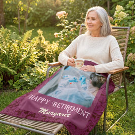 Persoonlijke geschenken voor de gelukkige verpleeg fleece deken