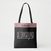 Persoonlijke geschenken voor echoscopisten tote bag (Voorkant)