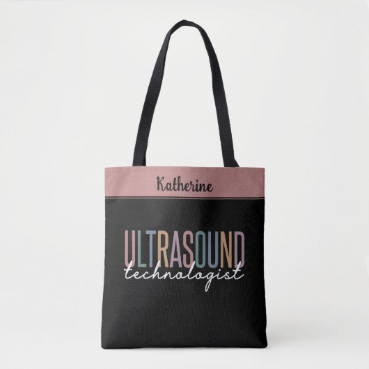 Persoonlijke geschenken voor echoscopisten tote bag (Voorkant)